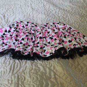 Epic Threads Skirt w/Hearts 4T